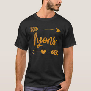 LYONS IL ILLINOIS Funny City Home Roots USA Women T-Shirt