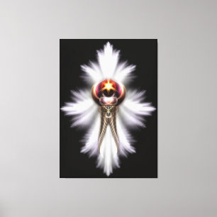 Lypidian II Fractal Art Wrapped Canvas Print