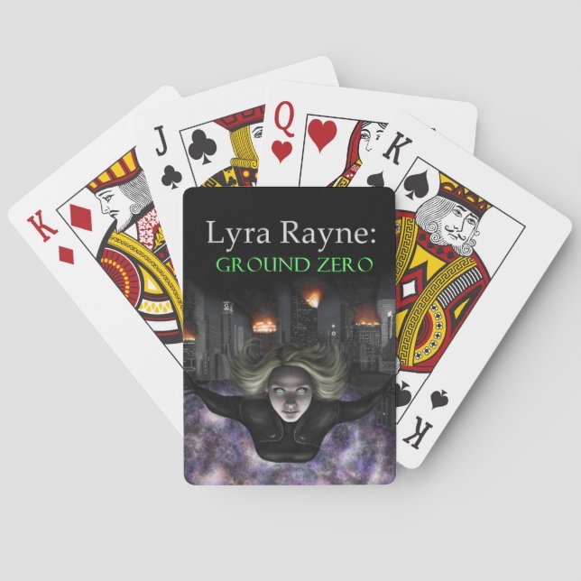 Lyra Rayne: Ground Zero Playing Cards (Back)