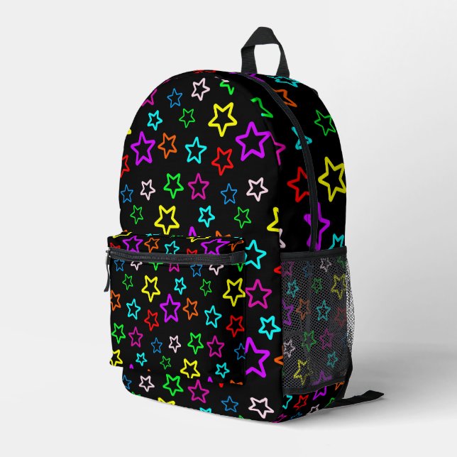 Lyrae Printed Backpack (Back Corner Right)