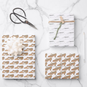 Lyrical Acro Character Shoes Dance Teacher Studio Wrapping Paper Sheet
