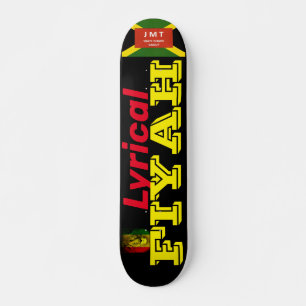 LYRICAL FIYAH Skateboard, 7¾" Deck Skateboard