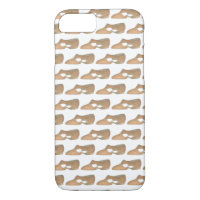 Lyrical Tan Modern Dance Teacher Shoe Print
