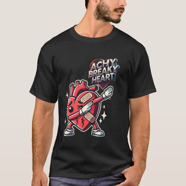 LyricLyfe - ACHY BREAKY HEART T-Shirt (Front)
