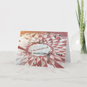 LYRICS Greeting Card