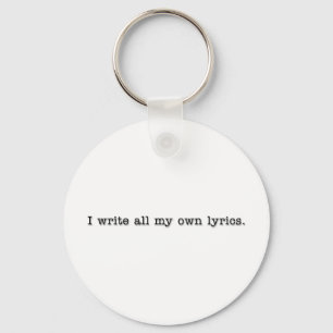 Lyrics Key Ring