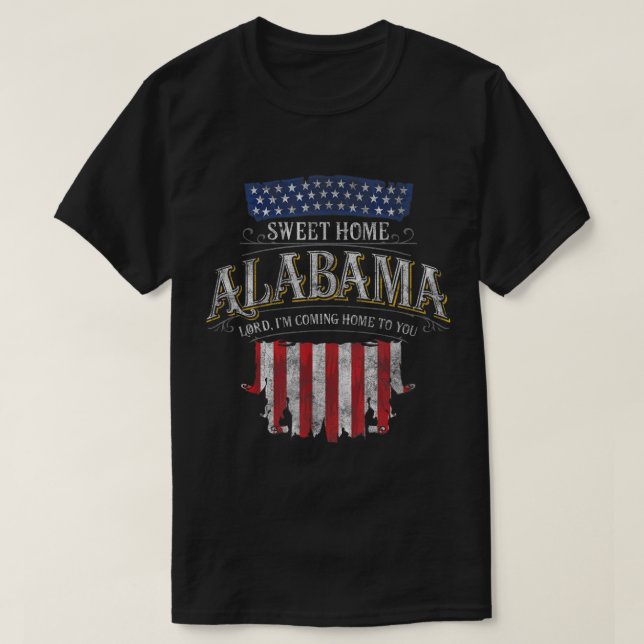 LyricVerse  Sweet Home Alabama  T-Shirt (Design Front)