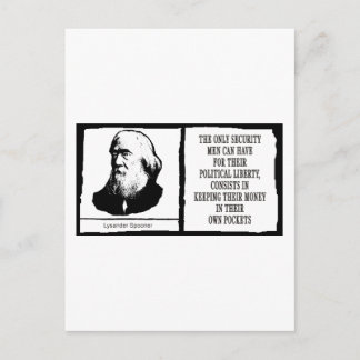 Lysander Spooner Postcard