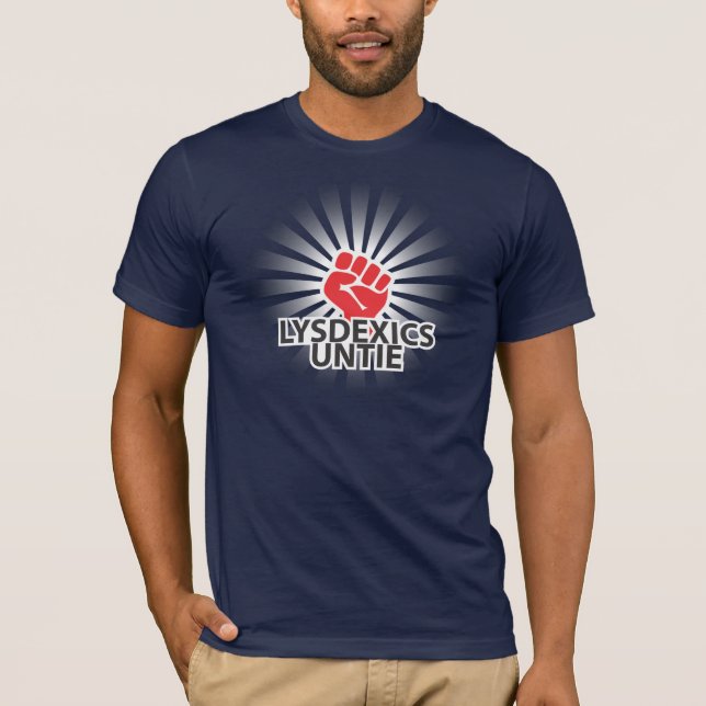Lysdexics Untie T-Shirt (Front)