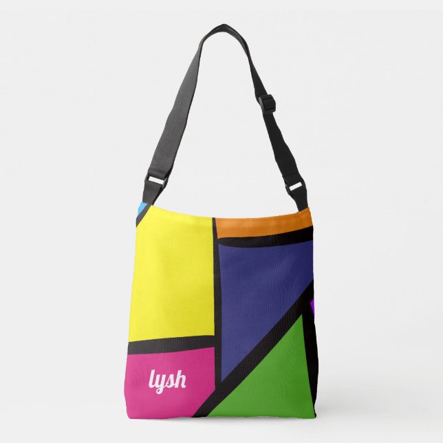 Lysh - Multi Color Cross Body Bag, Medium Crossbody Bag (Front)