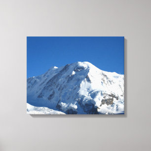 Lyskamm, Swiss Alps Canvas Print