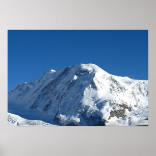 Lyskamm, Swiss Alps Poster