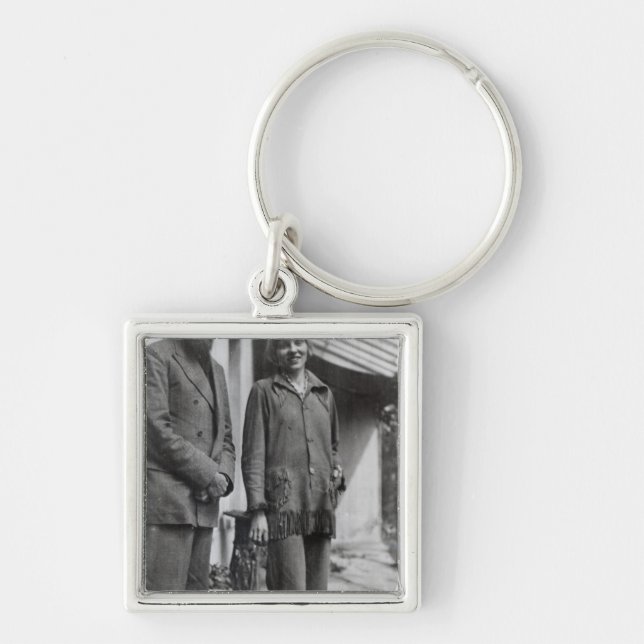 Lytton Strachey and Iris Tree Key Ring (Front)