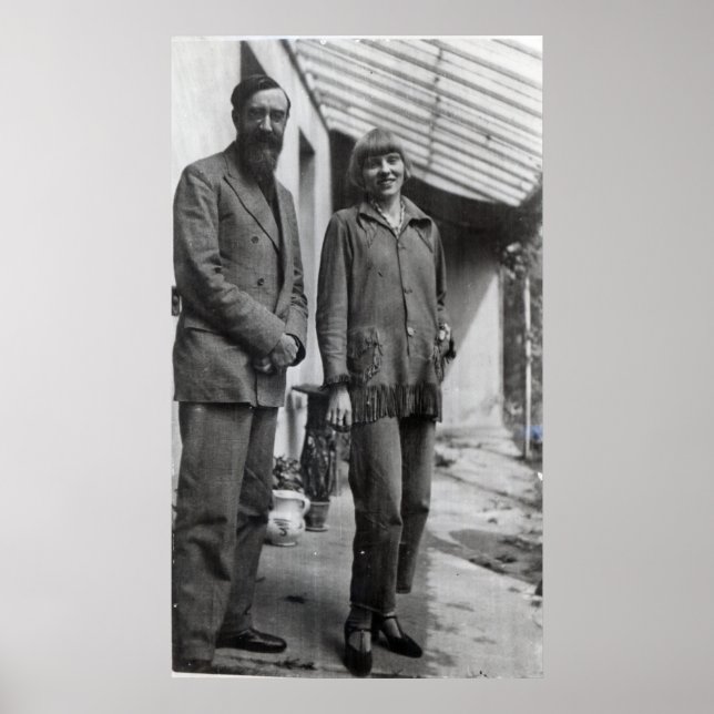 Lytton Strachey and Iris Tree Poster (Front)