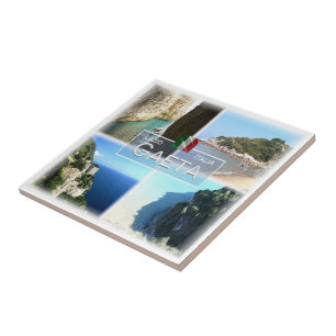 LZO015 GAETA, Mosaic, Lazio, Italy, Tile