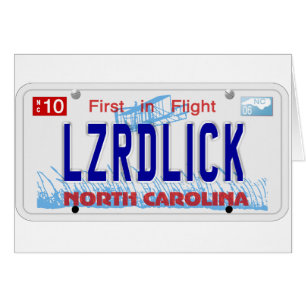 LZRDLICK NC Plate