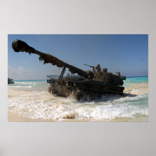 M109A5 howitzer Poster