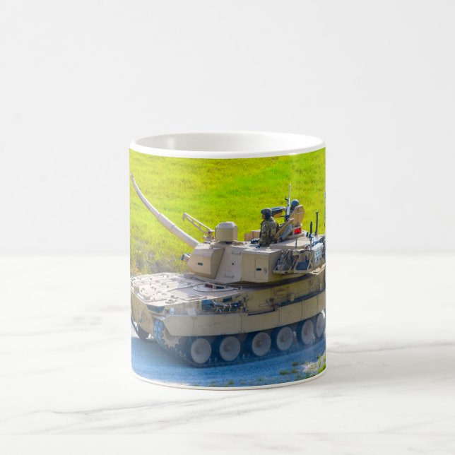 M10 BOOKER ARMORED FIGHTING VEHICLE COFFEE MUG (Center)
