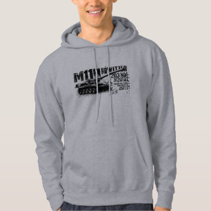 M110 howitzer Men's Basic Hooded Sweatshirt