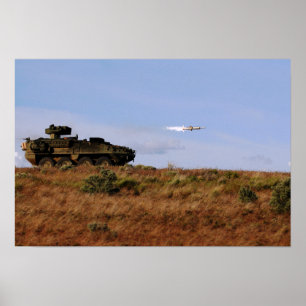 M1134 Anti-Tank Guided Missile Vehicle Poster