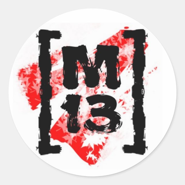 M13 Stickers (Front)