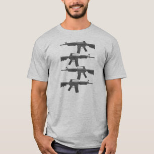 M16   AR15 = Split Melons T-Shirt