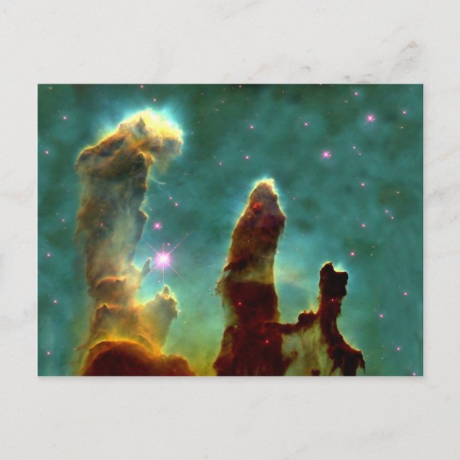 M16 Eagle Nebula or Pillars of Creation Postcard (Front)