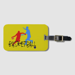 M190166 Basketball Luggage Tag