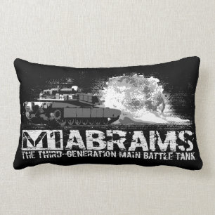 M1 Abrams Polyester Lumbar Pillow 13" x 21"
