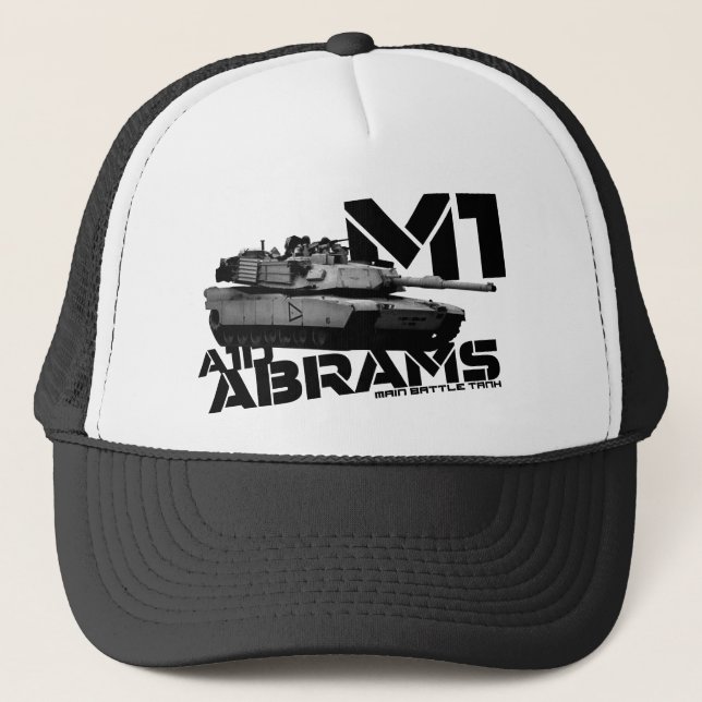 M1 Abrams Trucker Hat (Front)