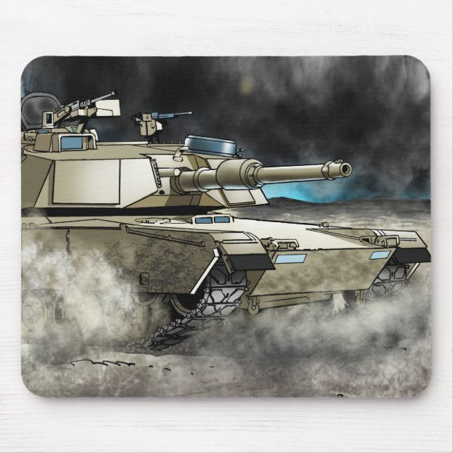 M1 tank mouse pad (Front)