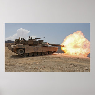 M1A1 Abrams Poster