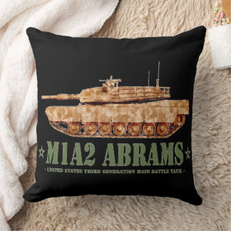 M1A2 Abrams US MBT Tank Desert Storm Veteran Cushion