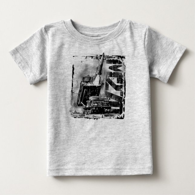 M270 MLRS Baby Romper T-Shirt (Front)