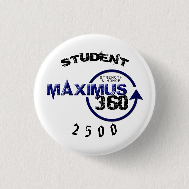 M360 Student 2500 3 Cm Round Badge (Front)
