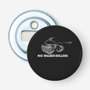 M41 Walker Bulldog American Light Army Tank Gift Bottle Opener