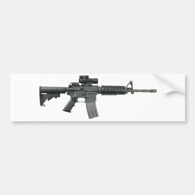 M4 BUMPER STICKER (Front)