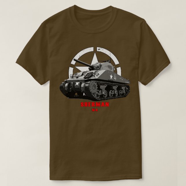 M4 Sherman Military tank WW2 (Design Front)