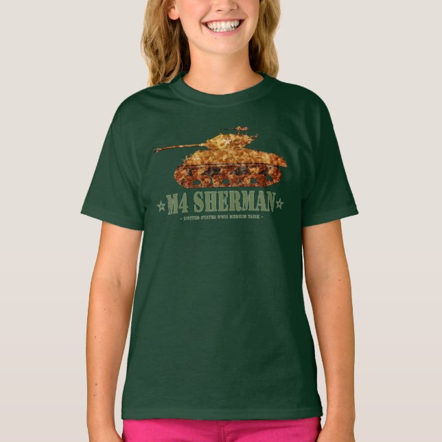 M4 Sherman World War Two American Medium Tank WWII (Front)