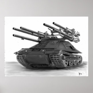 M50 Ontos tank picture Poster