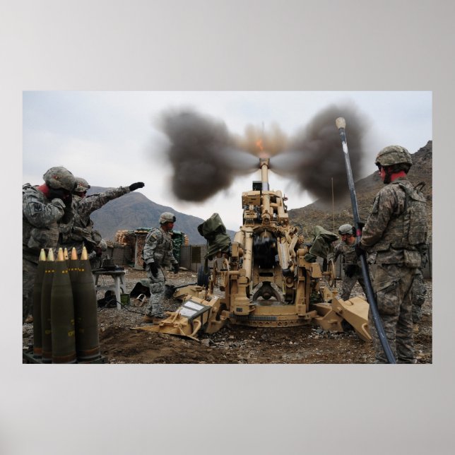 M777 Howitzer Poster (Front)