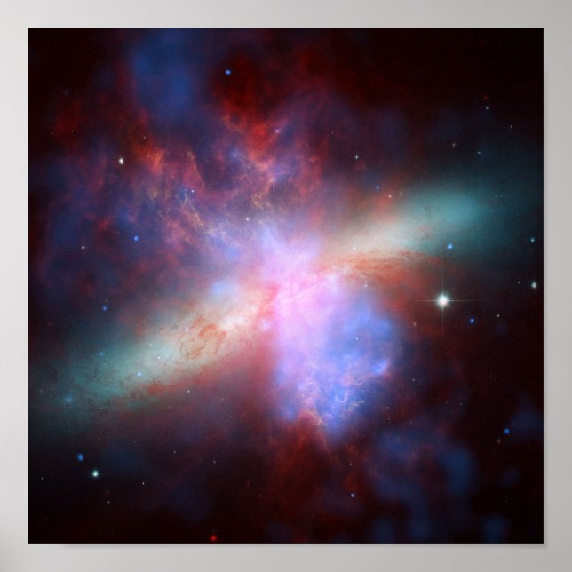 M82 Galaxy Poster (Front)