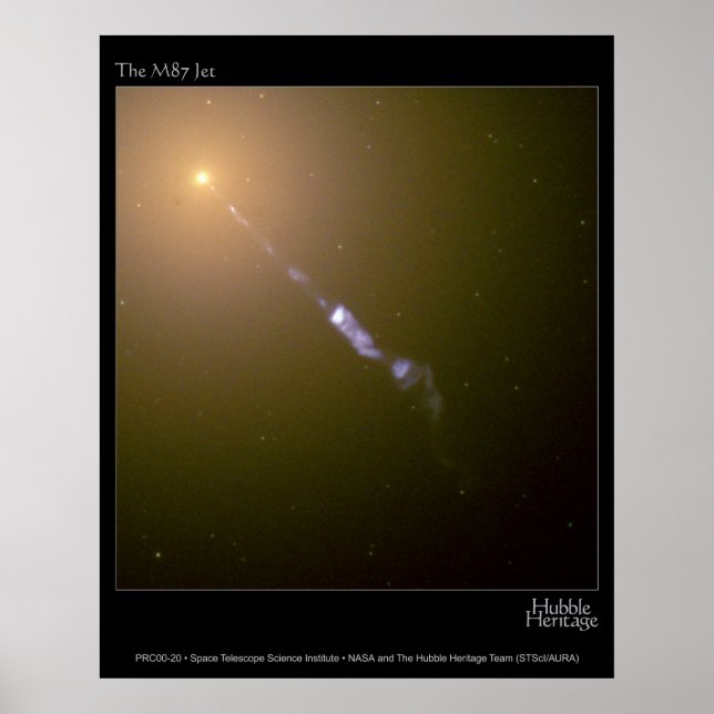 M87Jet-2000-20a Poster (Front)
