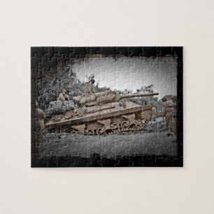 M-10 Tank Destroyer WWII Jigsaw Puzzle