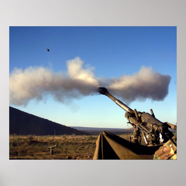 M-198 Howitzer Poster (Front)