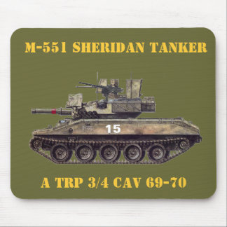M-551 Tankers Mouse Pad