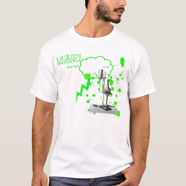 M.A.D Beat Lab- Science! T-Shirt (Front)