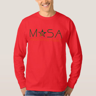 M.A.S.A. T-shirt (long sleeved) by Alien Pimp
