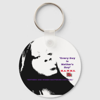M.A.W.M.S. MOTHERS AND WOMEN MASTERING SURVIVAL KEY RING