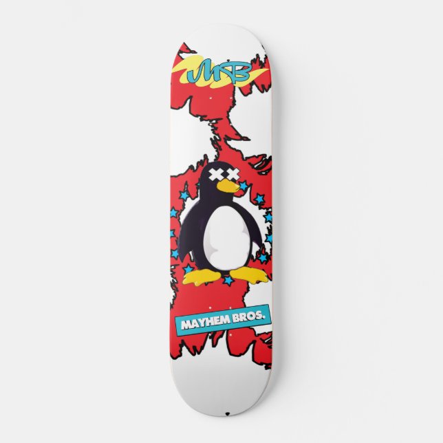 M.B. THE PENGUIN SKATEBOARD (Front)